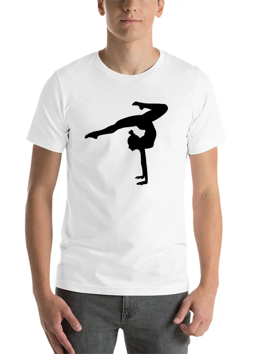 Gymnastic Gymnast Gift Women Ladies Girls Stylish Everyday T-Shirt – Unisex Basic Cotton Tee