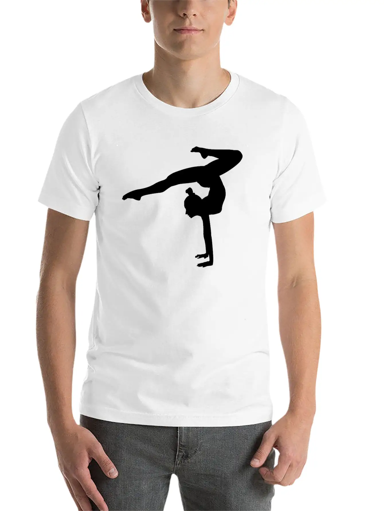 Gymnastic Gymnast Gift Women Ladies Girls Stylish Everyday T-Shirt – Unisex Basic Cotton Tee