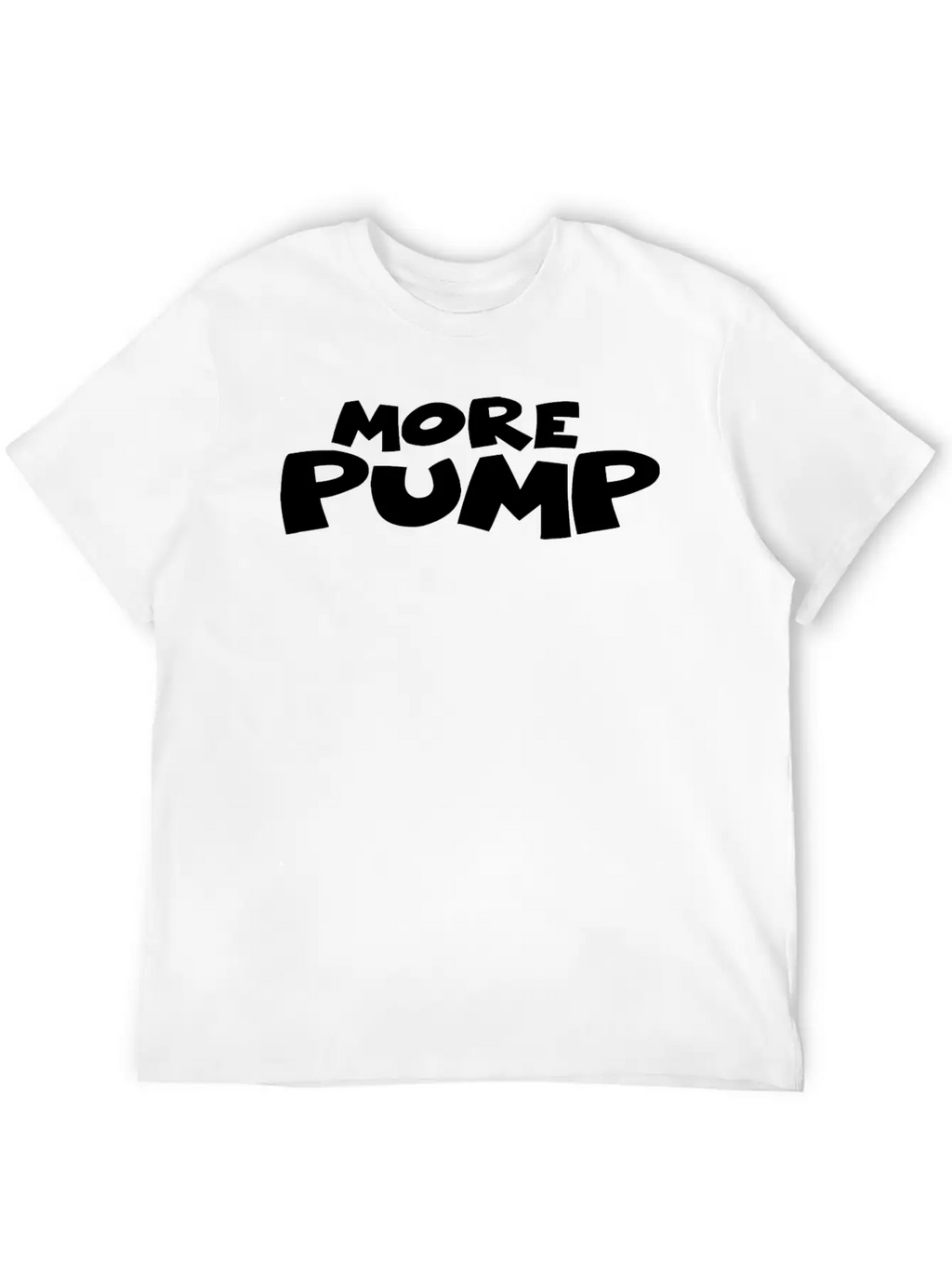 Gymwear More Pump Essential Cotton Tee For Daily Outfits – Unisex Style