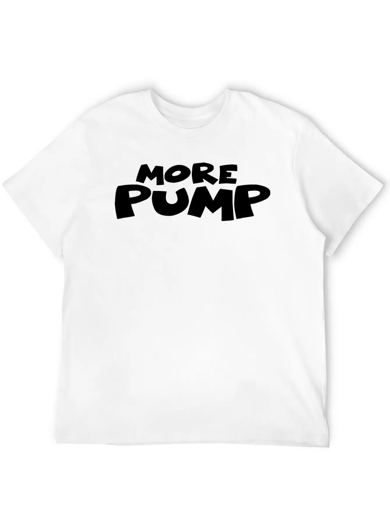 Gymwear More Pump Essential Cotton Tee For Daily Outfits – Unisex Style