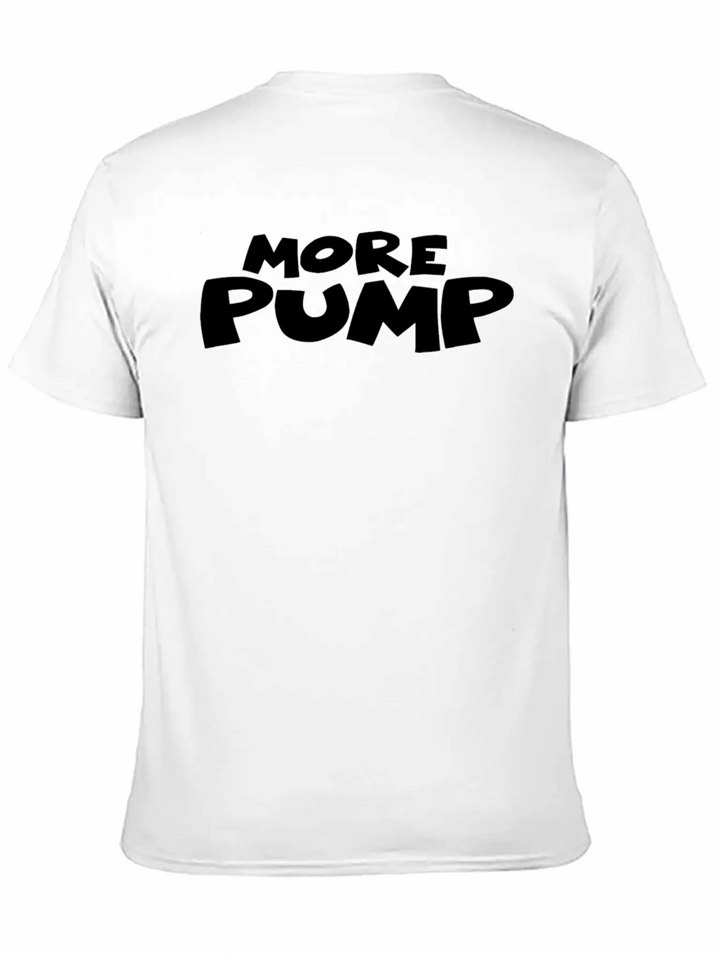Gymwear More Pump Essential Cotton Tee For Daily Outfits – Unisex Style