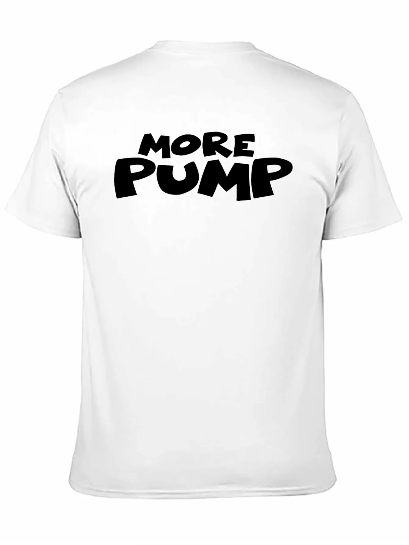 Gymwear More Pump Essential Cotton Tee For Daily Outfits – Unisex Style