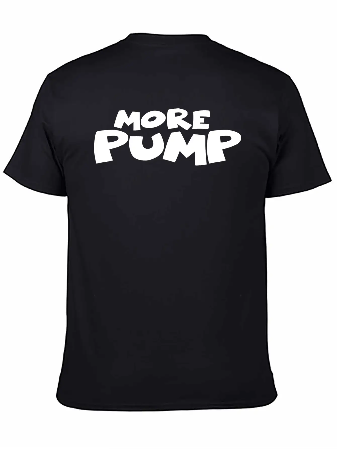 Gymwear More Pump Essential Cotton Tee For Daily Outfits – Unisex Style