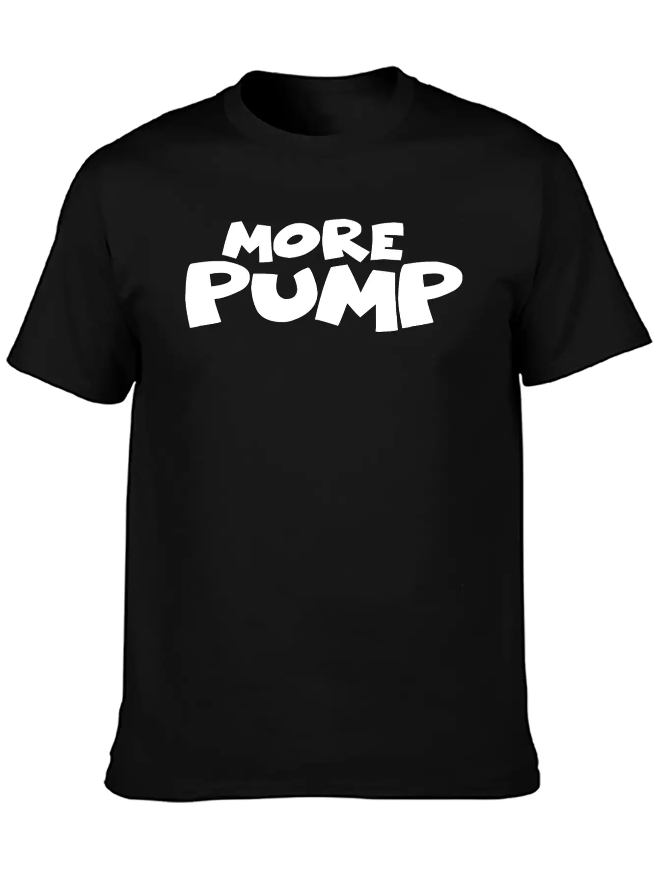 Gymwear More Pump Essential Cotton Tee For Daily Outfits – Unisex Style