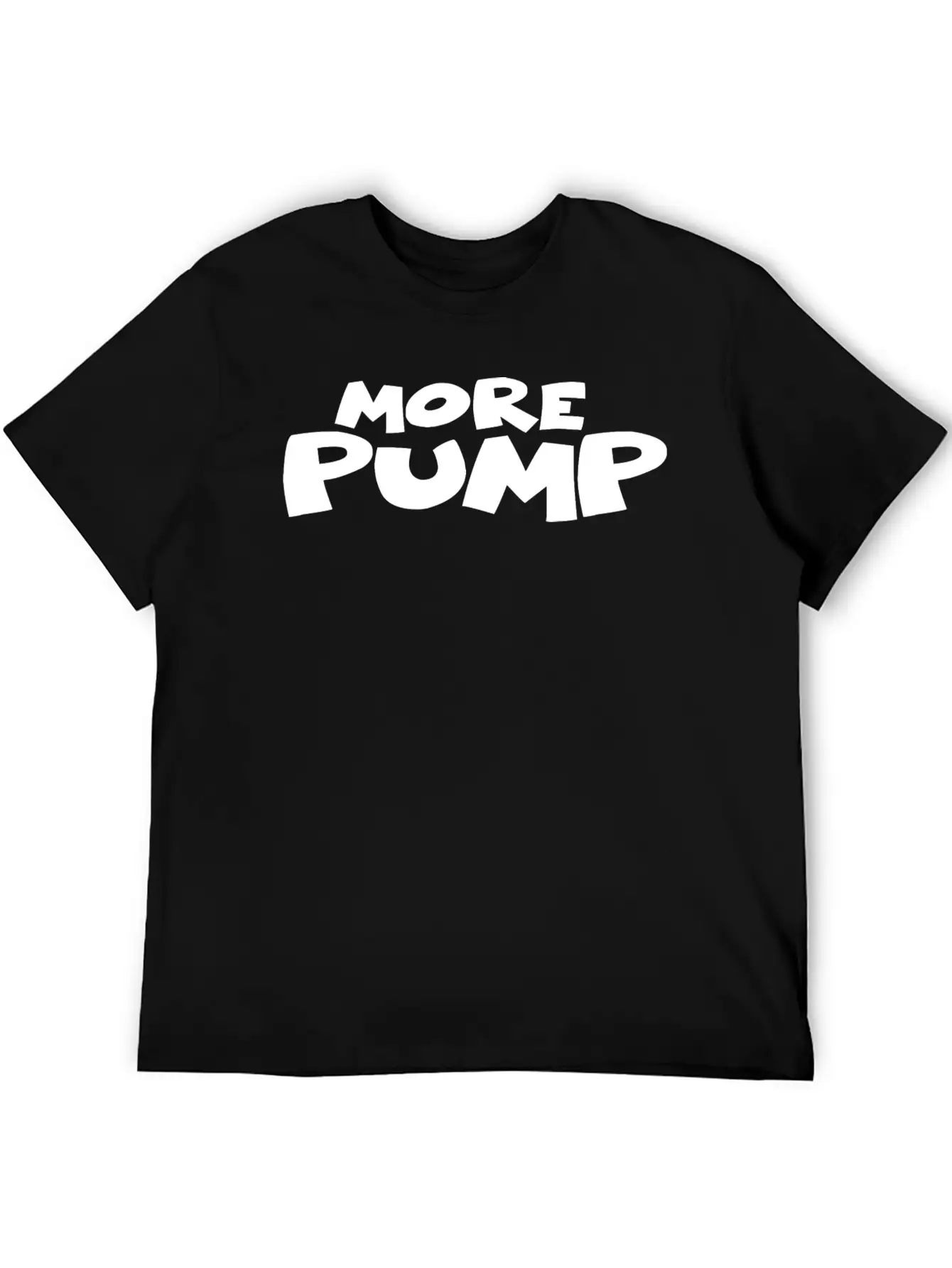 Gymwear More Pump Essential Cotton Tee For Daily Outfits – Unisex Style