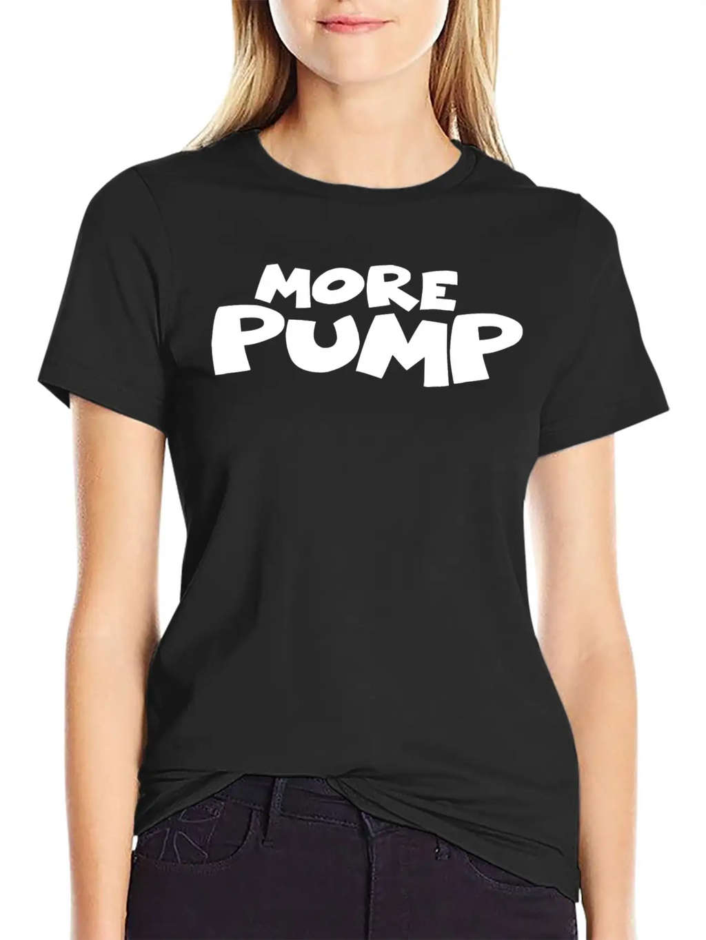 Gymwear More Pump Essential Cotton Tee For Daily Outfits – Unisex Style