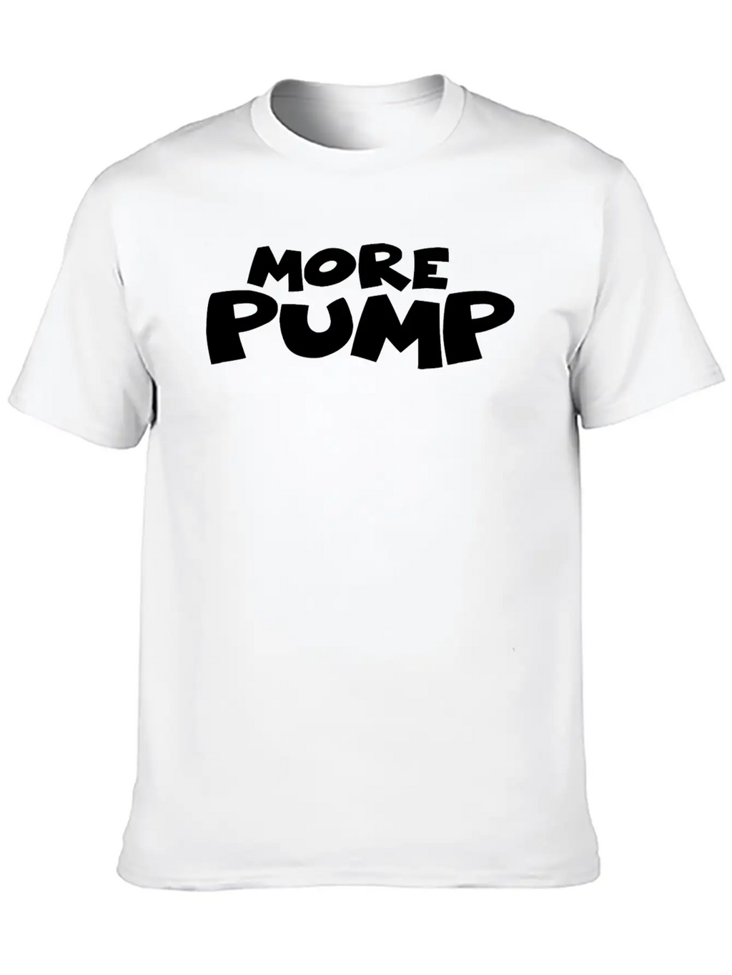 Gymwear More Pump Essential Cotton Tee For Daily Outfits – Unisex Style