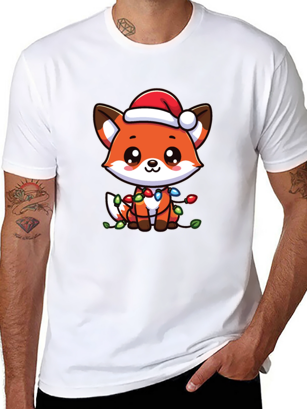 Cute Christmas Fox T-Shirt