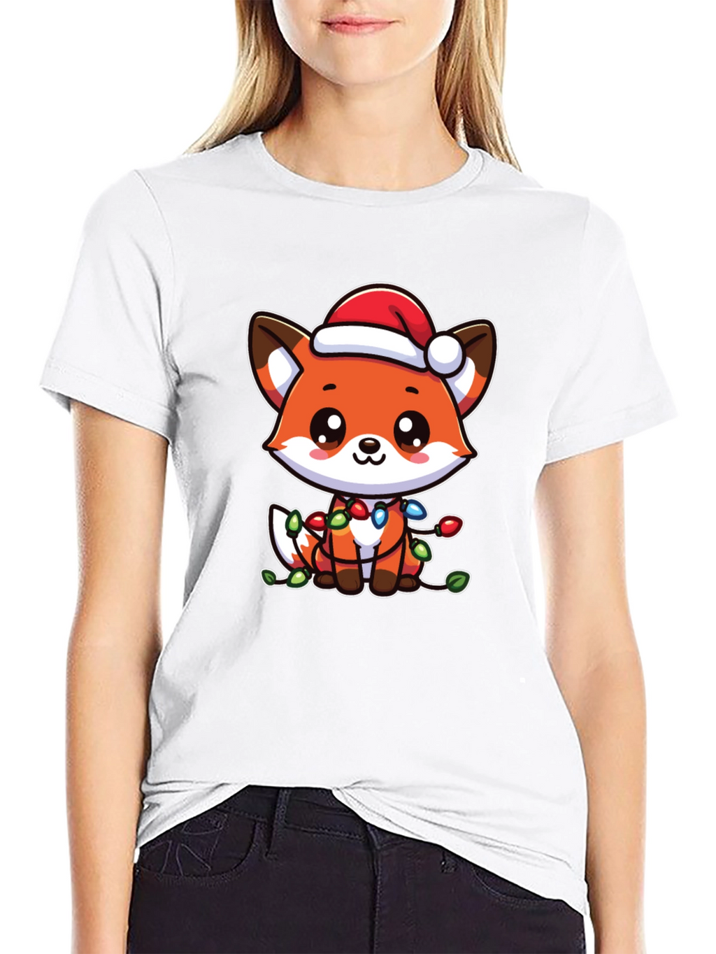 Cute Christmas Fox T-Shirt