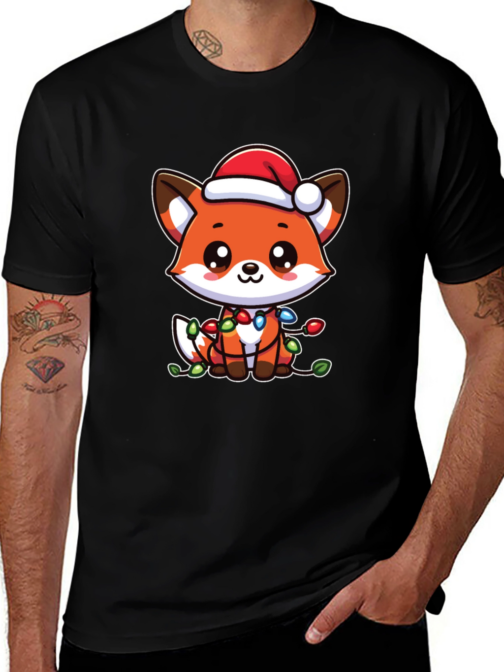 Cute Christmas Fox T-Shirt