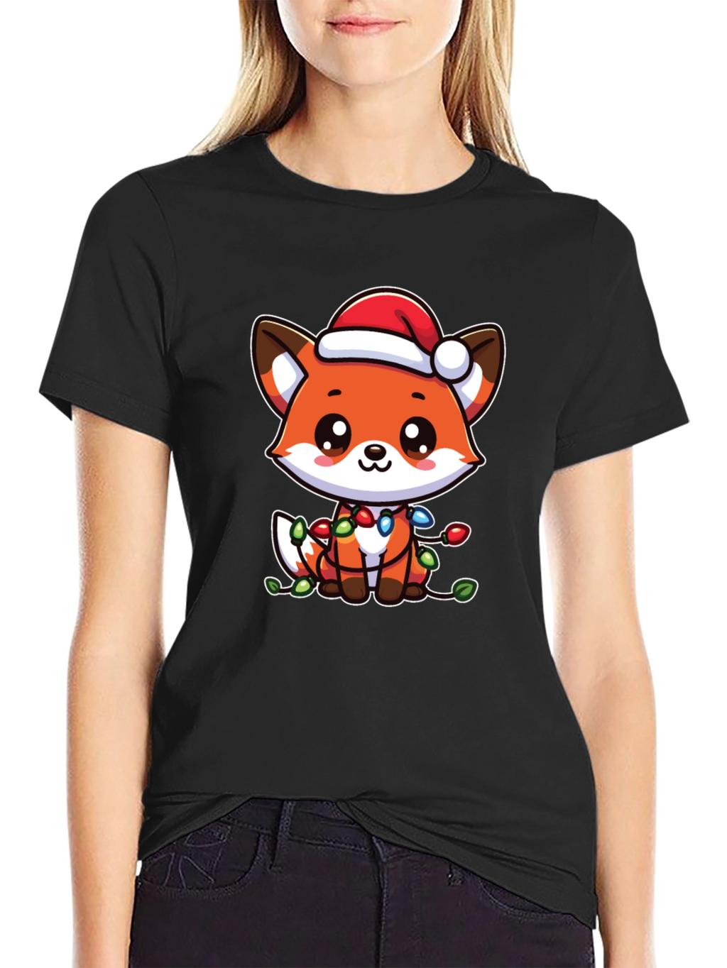 Cute Christmas Fox T-Shirt
