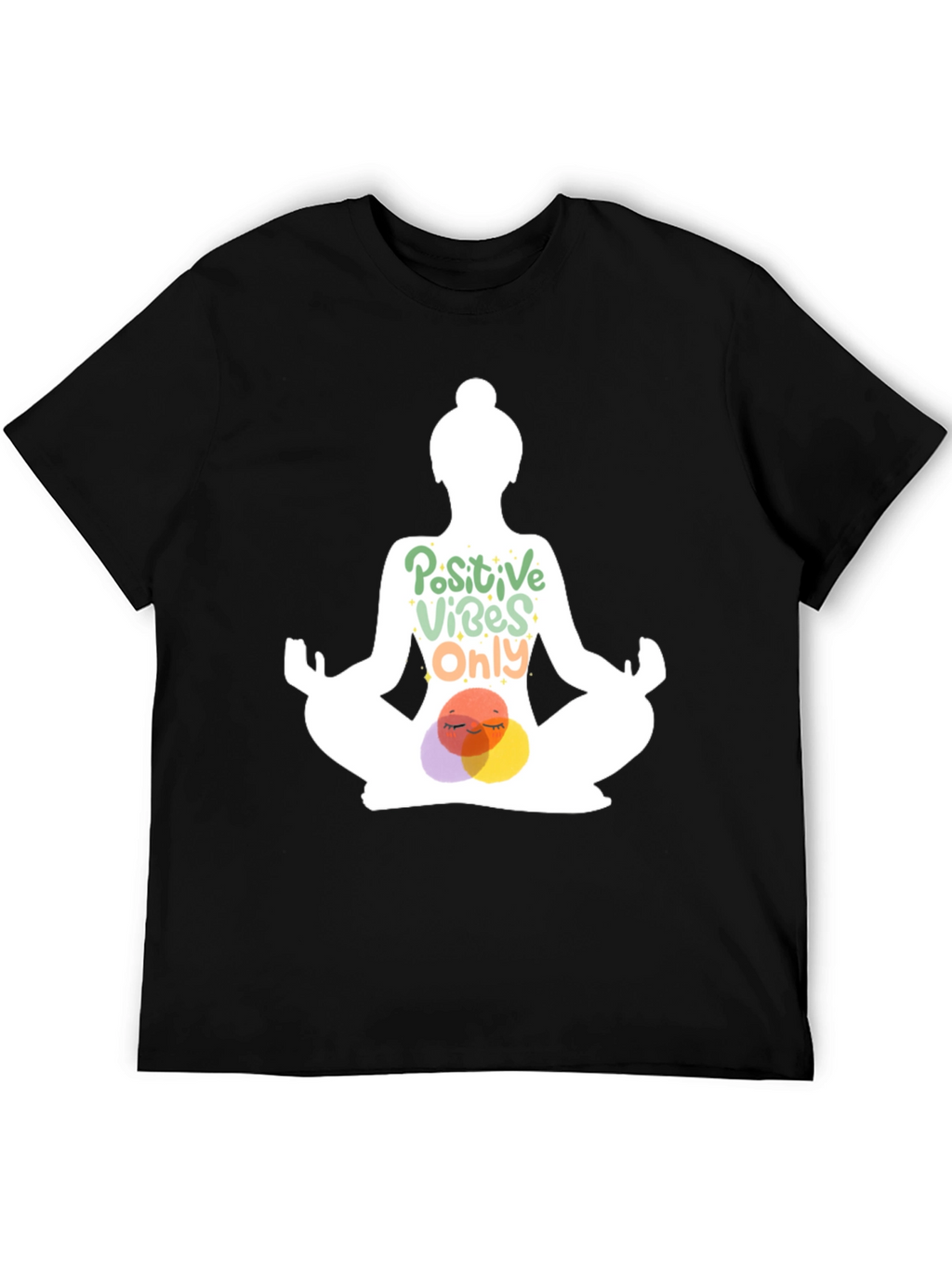 Positive Vibes Only Yoga T-Shirt