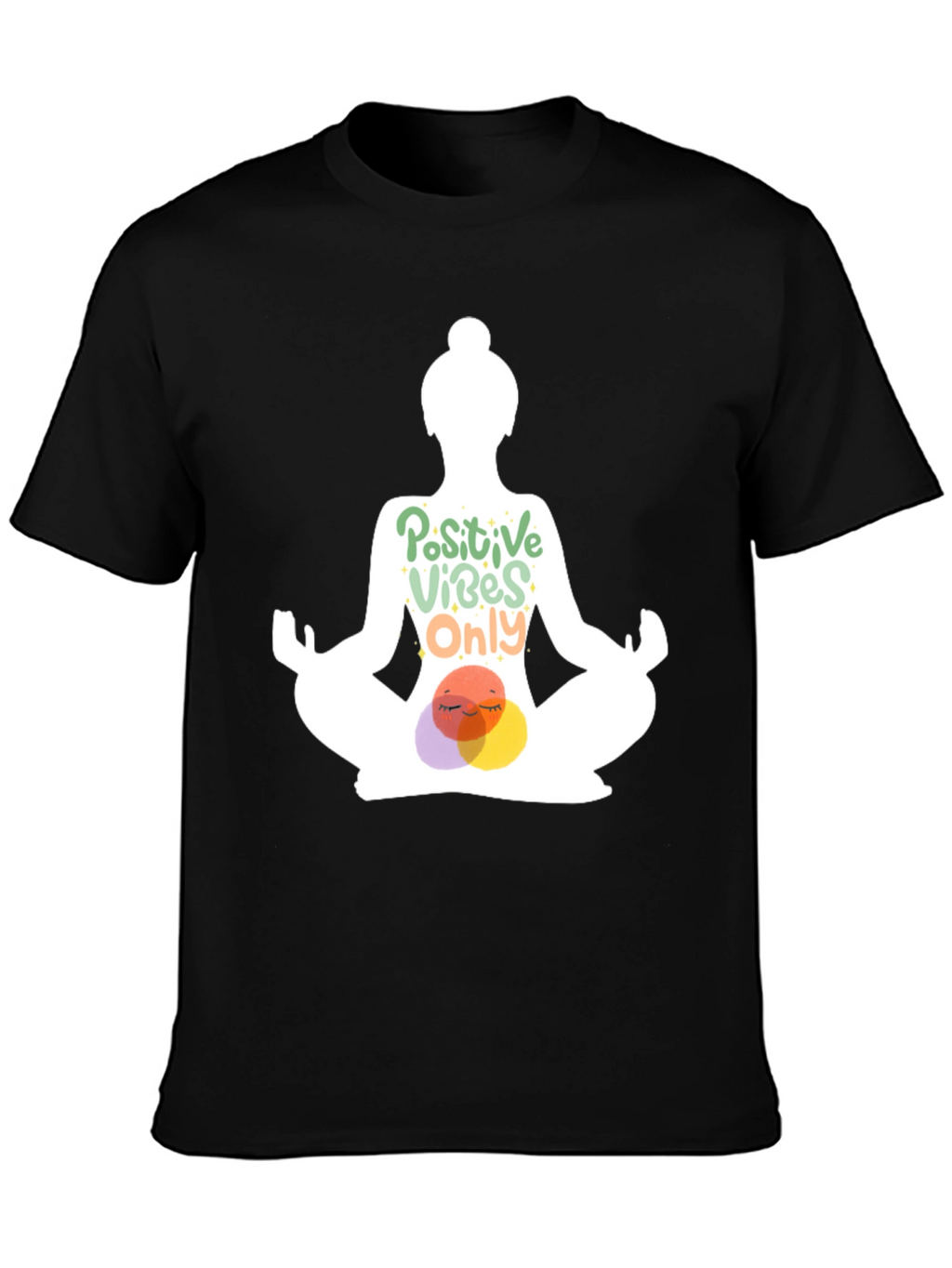 Positive Vibes Only Yoga T-Shirt
