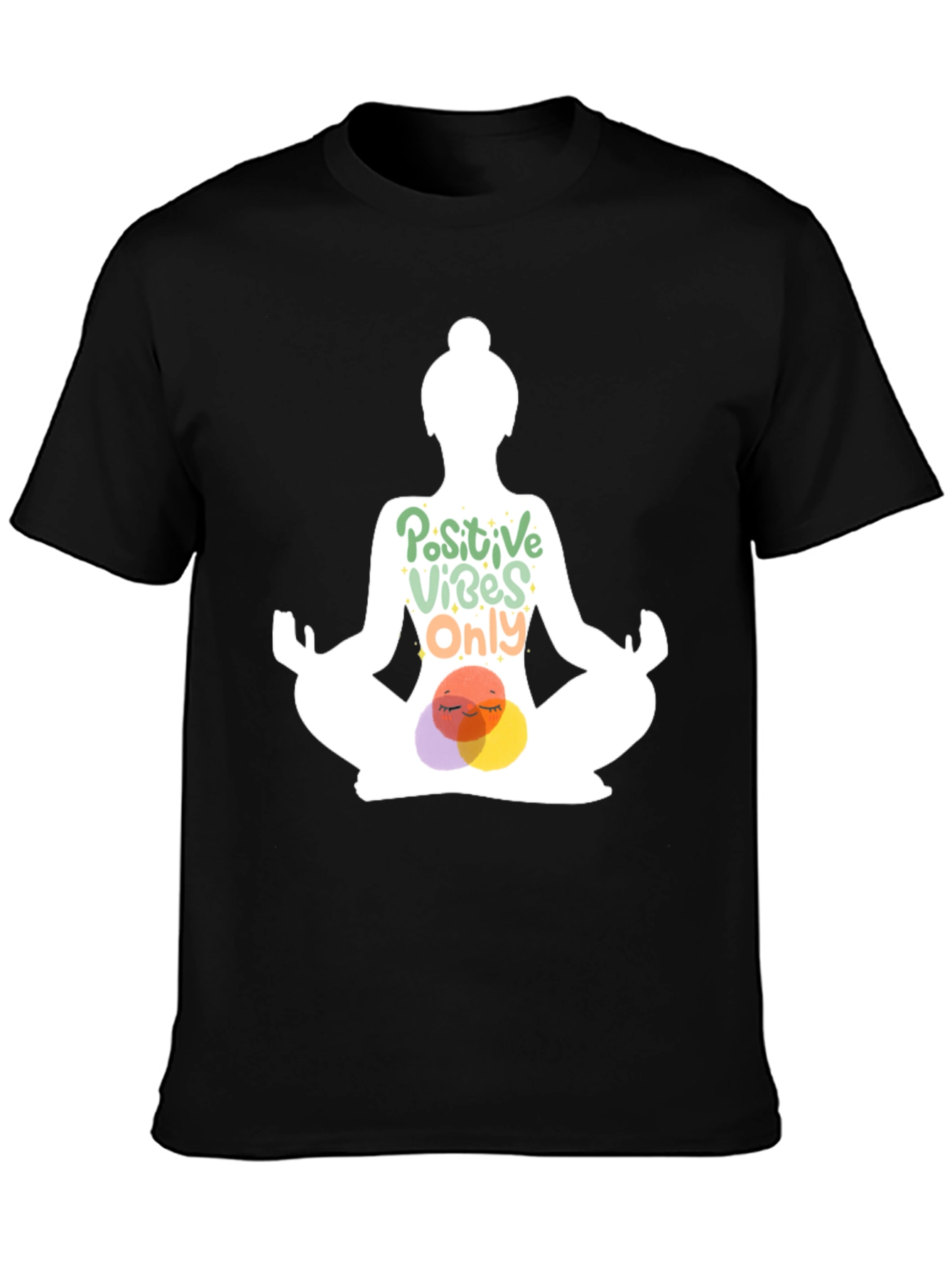 Positive Vibes Only Yoga T-Shirt
