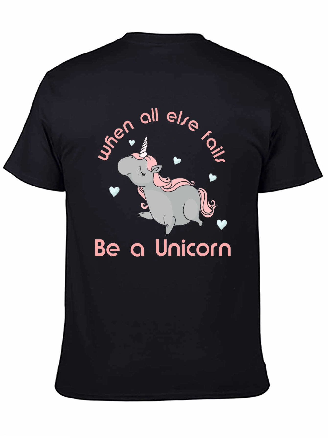 Be A Unicorn Graphic Tee - Quirky & Cute Comfort