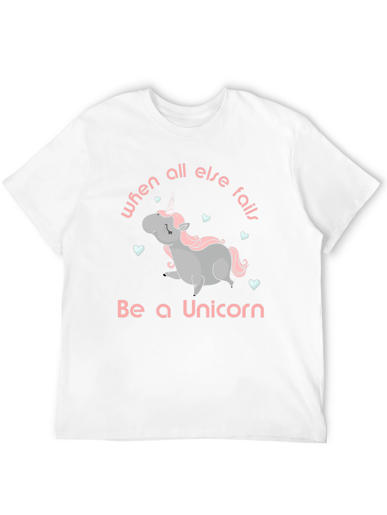 Be A Unicorn Graphic Tee - Quirky & Cute Comfort