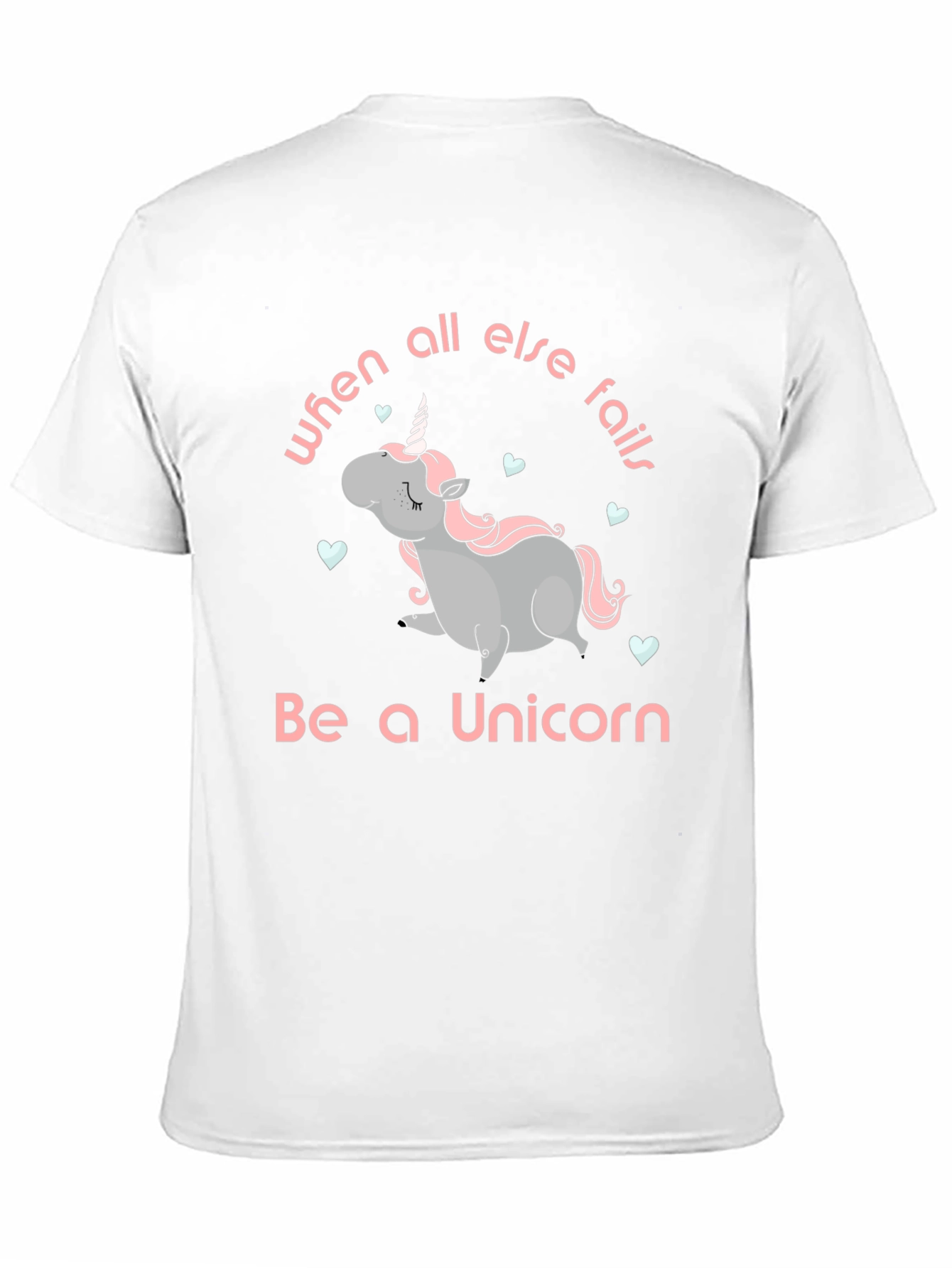 Be A Unicorn Graphic Tee - Quirky & Cute Comfort