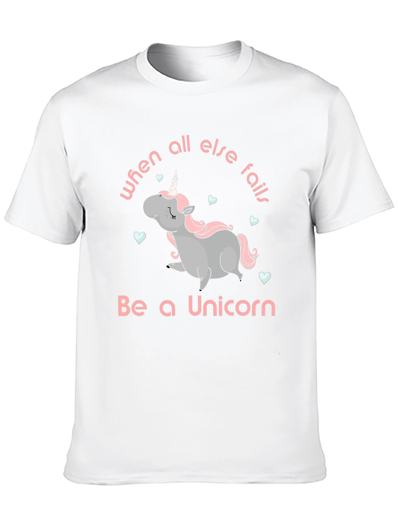 Be A Unicorn Graphic Tee - Quirky & Cute Comfort
