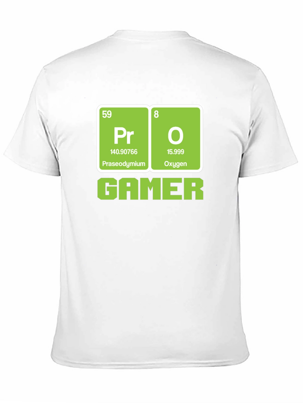 Pro Gamer Periodic Table T-Shirt - Black