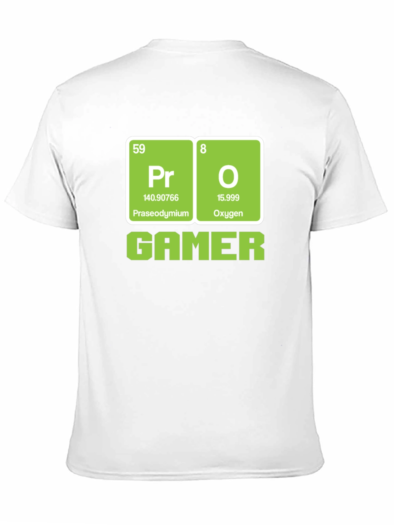 Pro Gamer Periodic Table T-Shirt - Black
