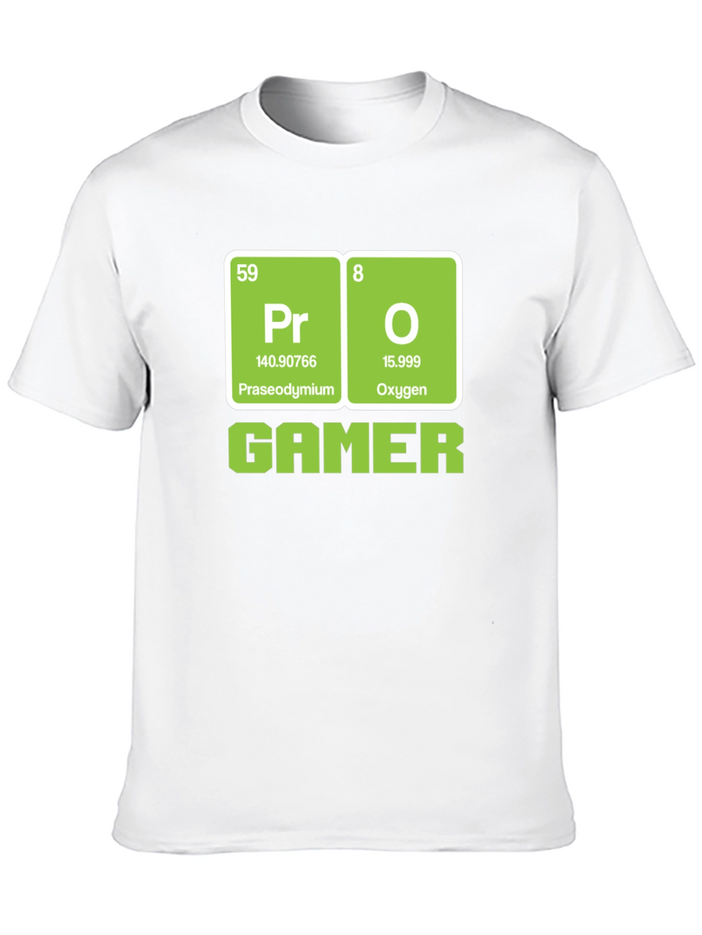 Pro Gamer Periodic Table T-Shirt - Black
