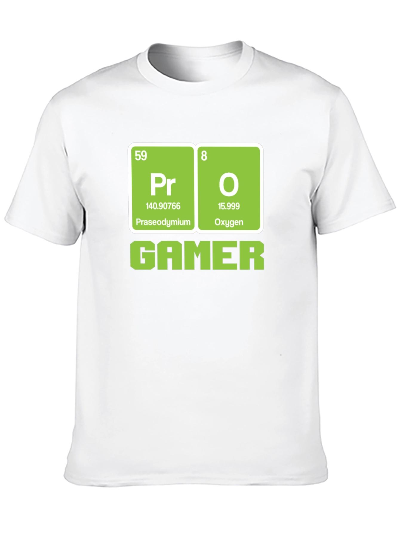 Pro Gamer Periodic Table T-Shirt - Black