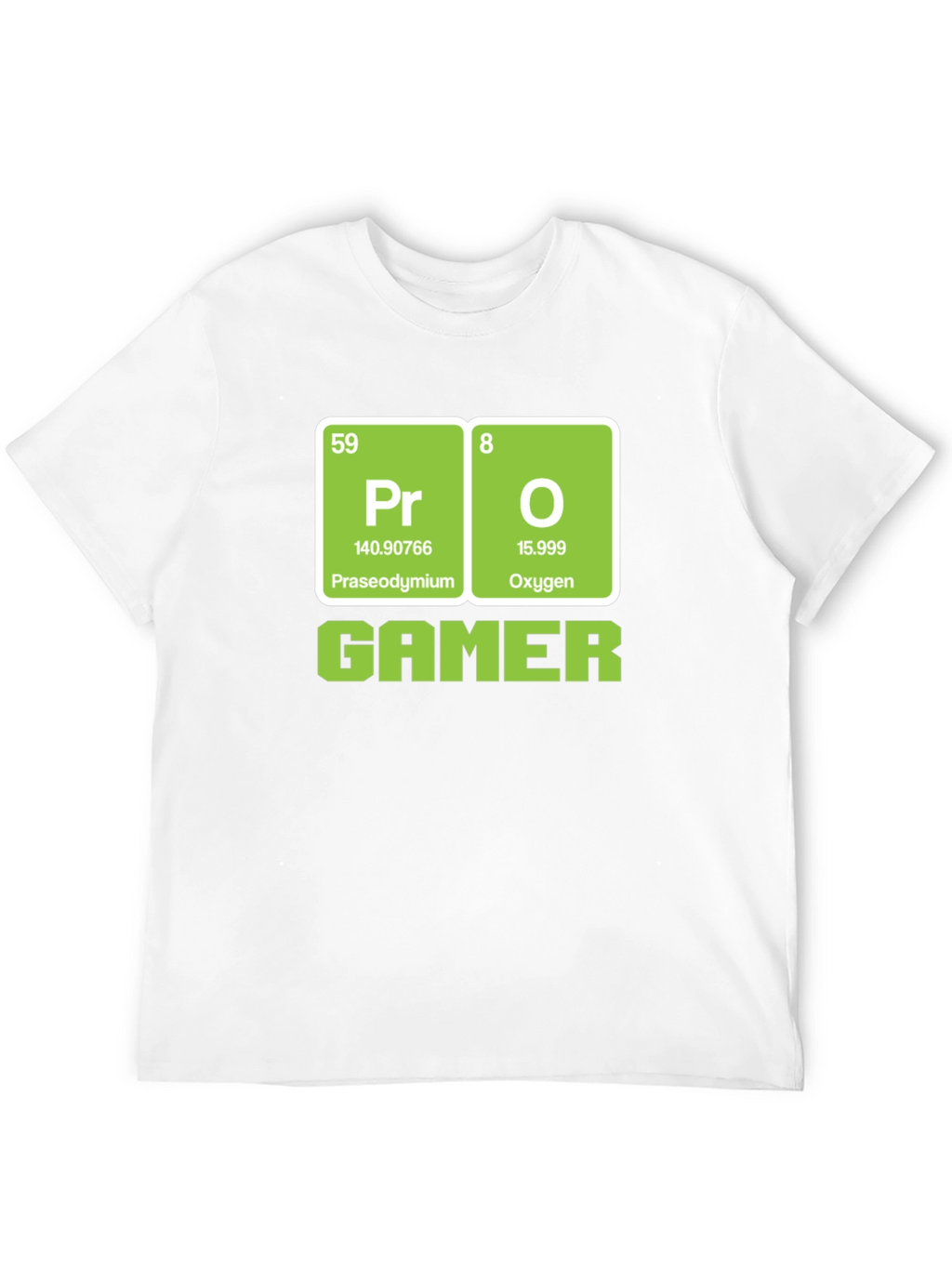 Pro Gamer Periodic Table T-Shirt - Black
