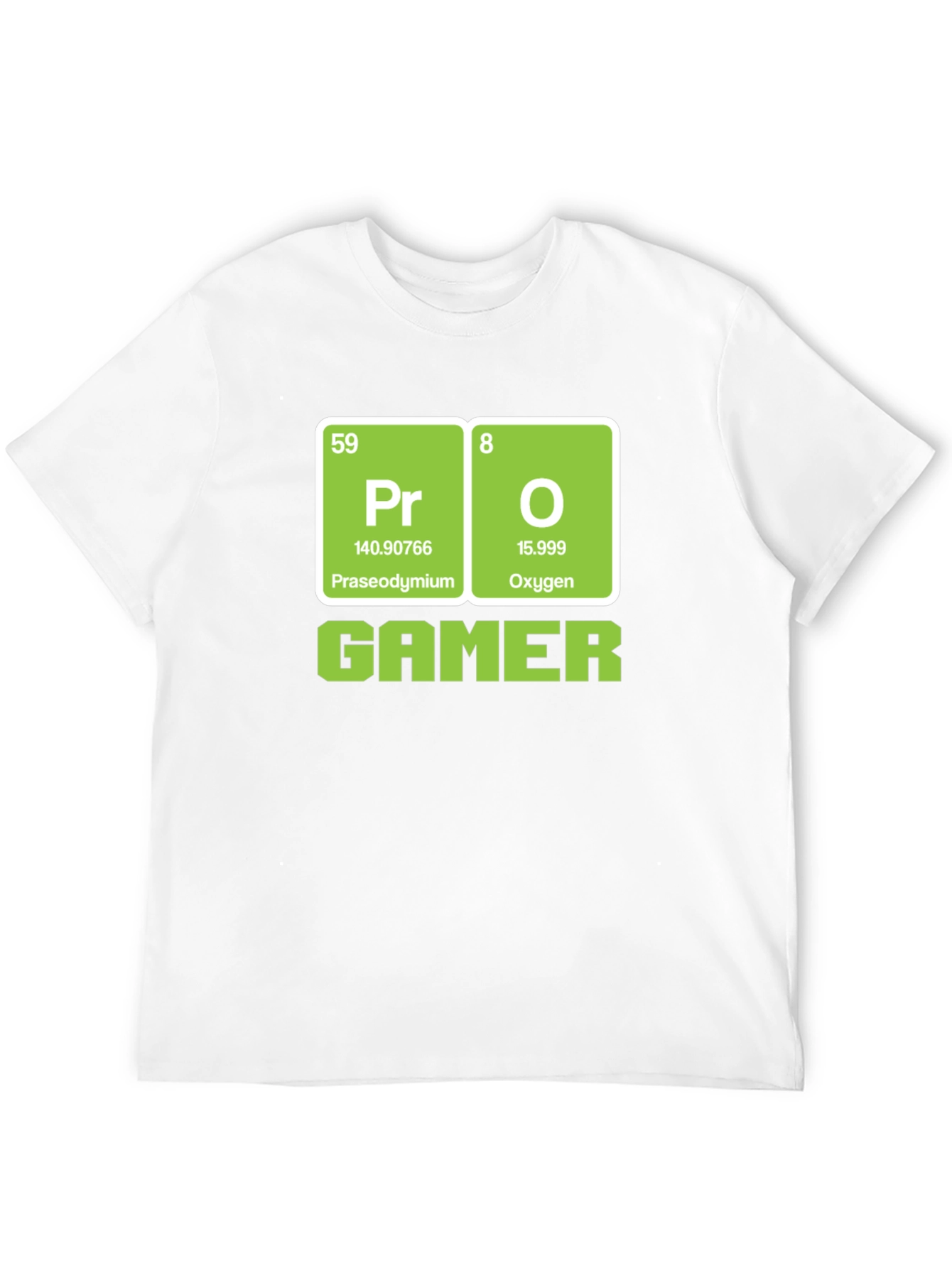 Pro Gamer Periodic Table T-Shirt - Black
