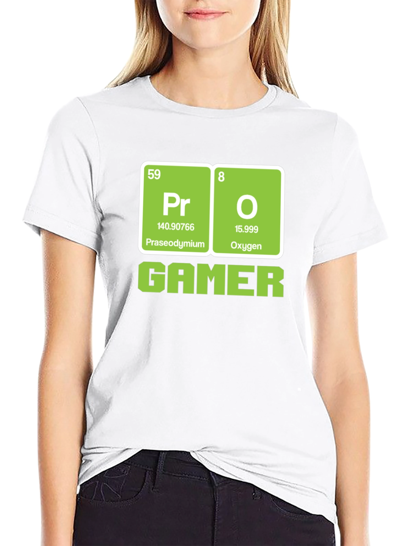 Pro Gamer Periodic Table T-Shirt - Black