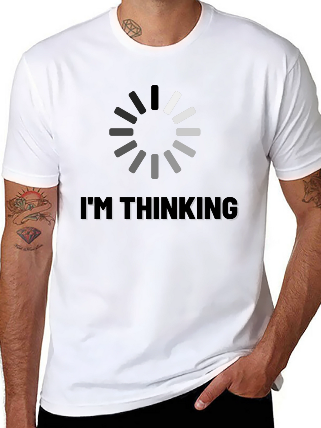 Im Thinking Loading T-Shirt