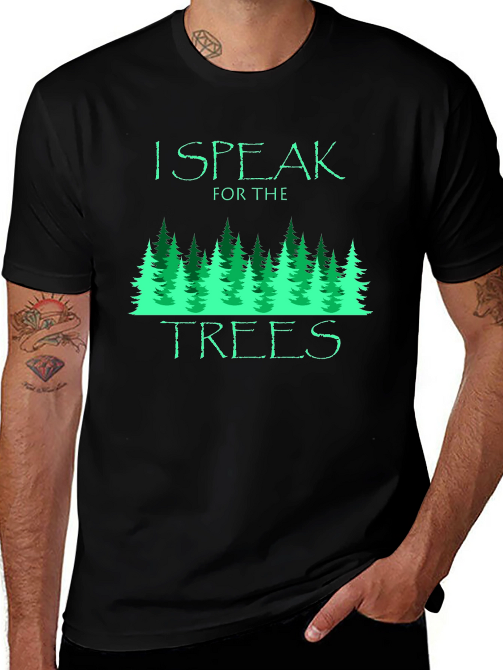 I Speak for the Trees Graphic T-Shirt