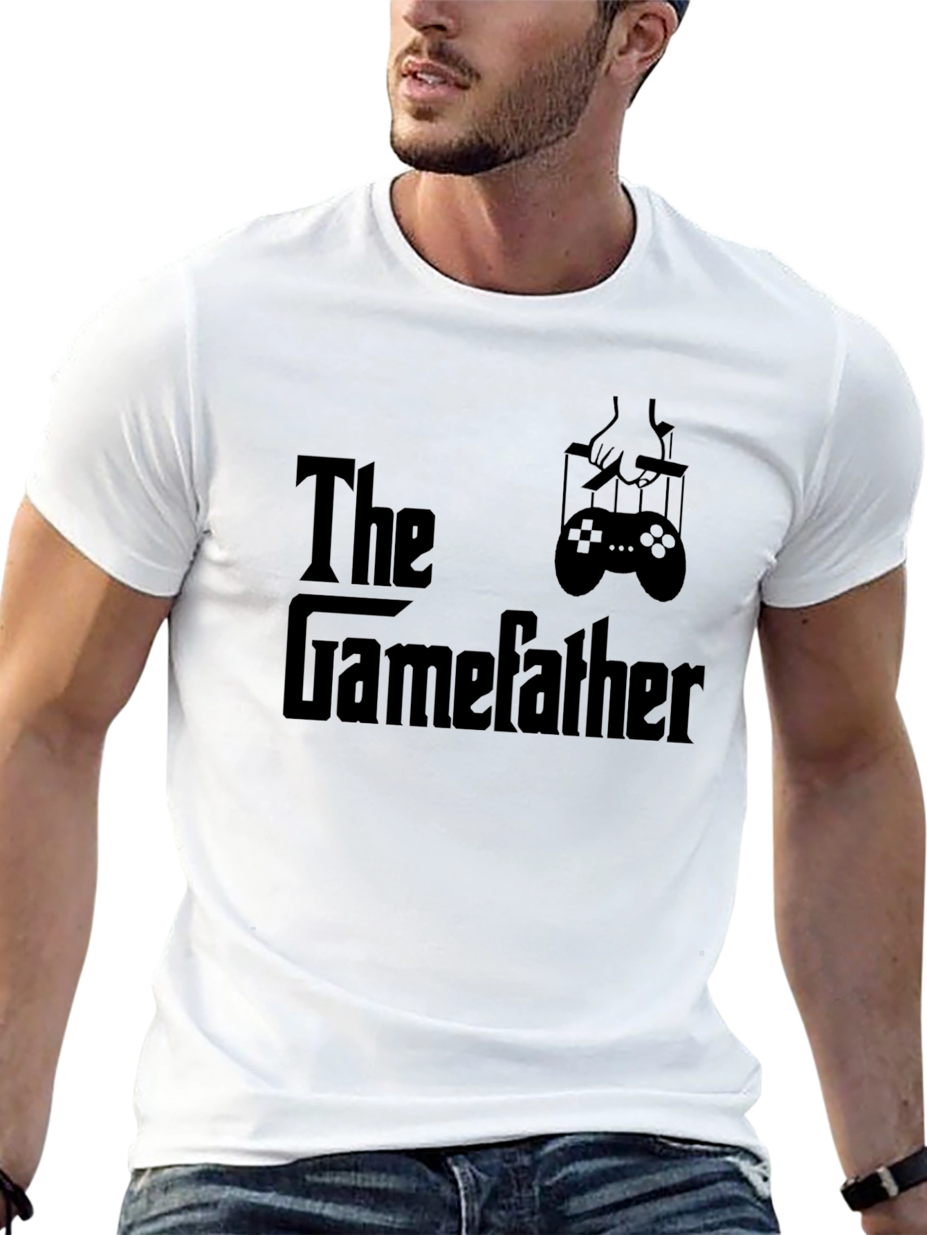 The Gamefather T-Shirt - Gamer Dad Tee
