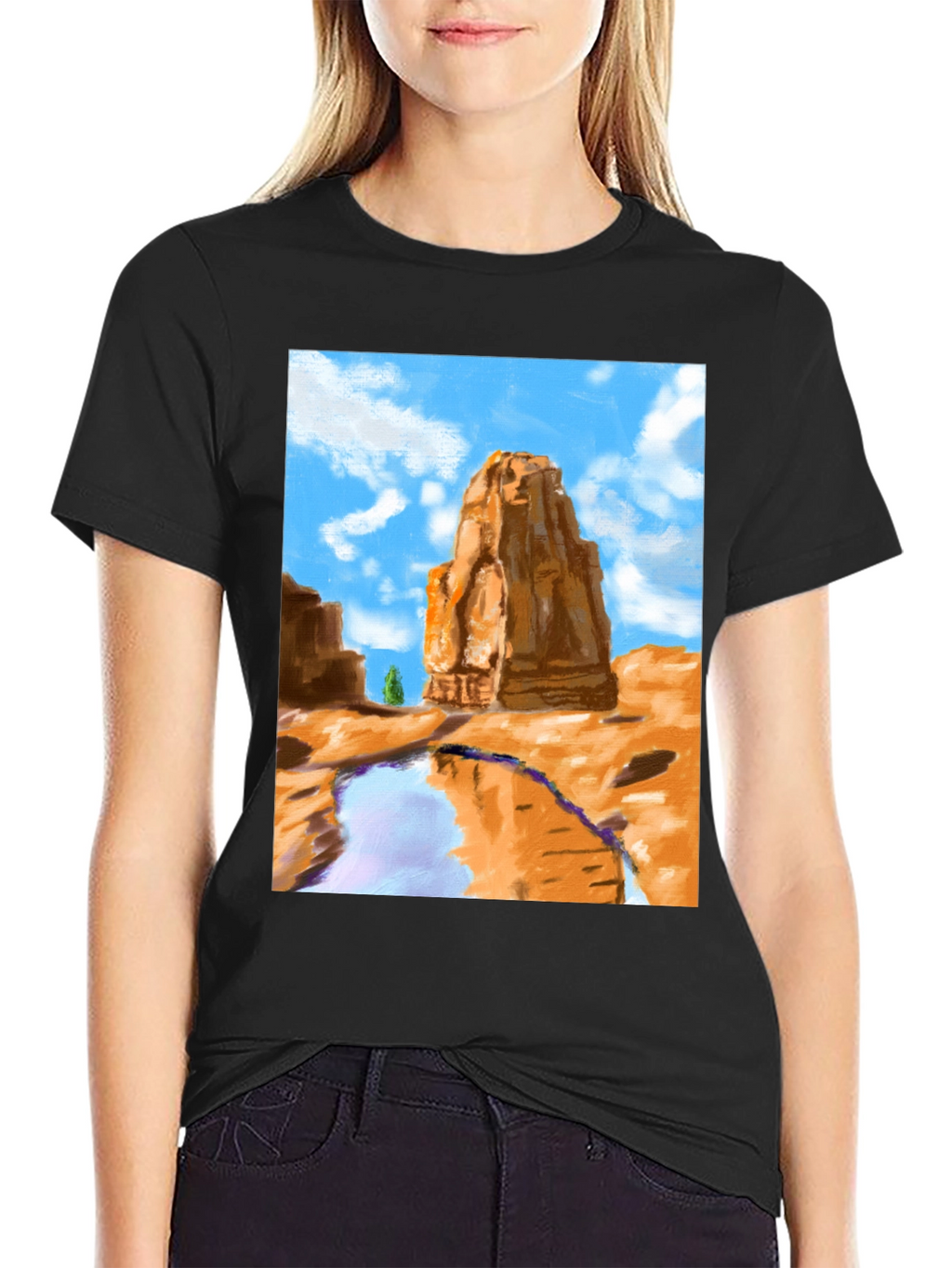 Scenic Desert Rock Tee