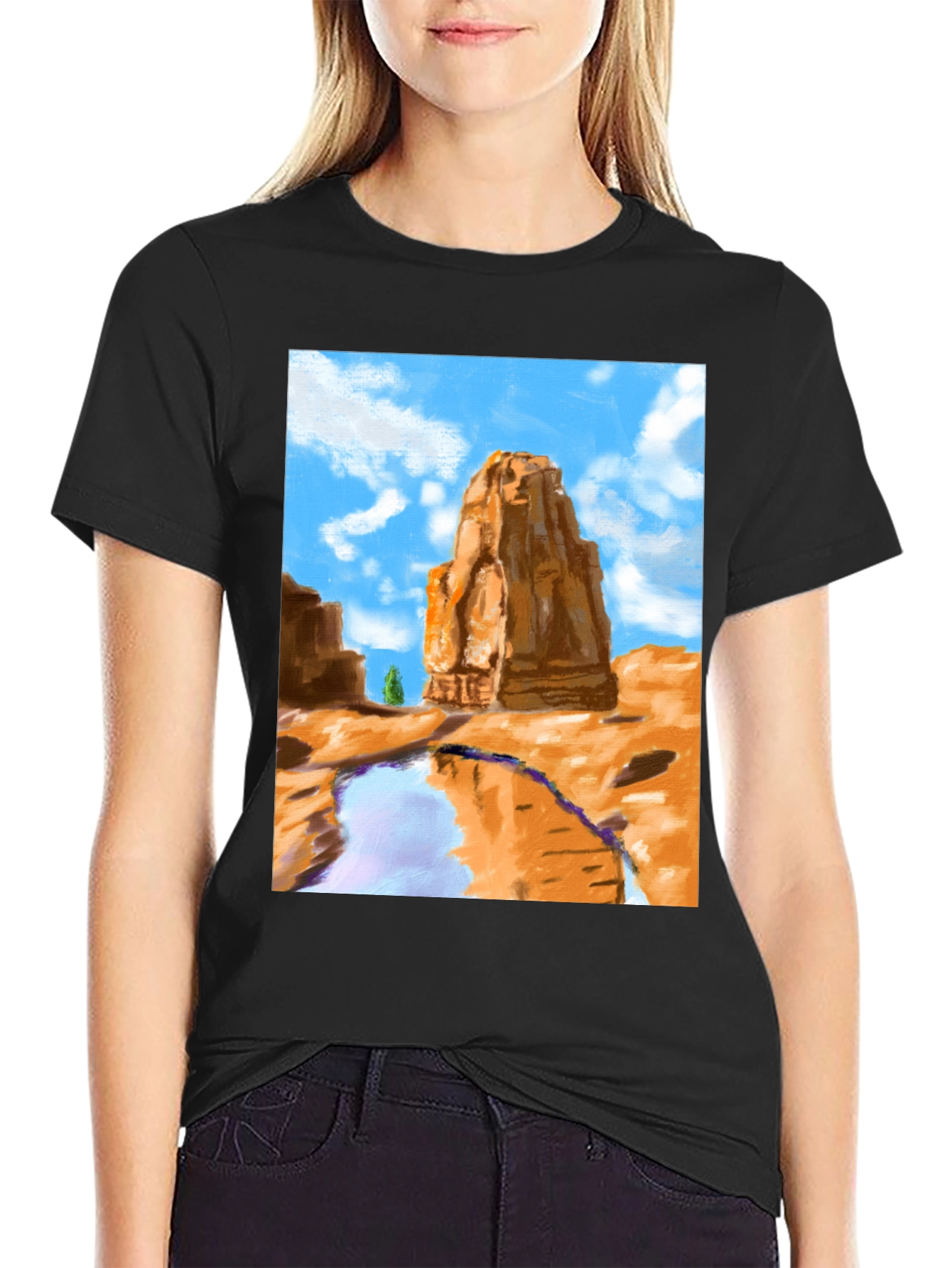 Scenic Desert Rock Tee
