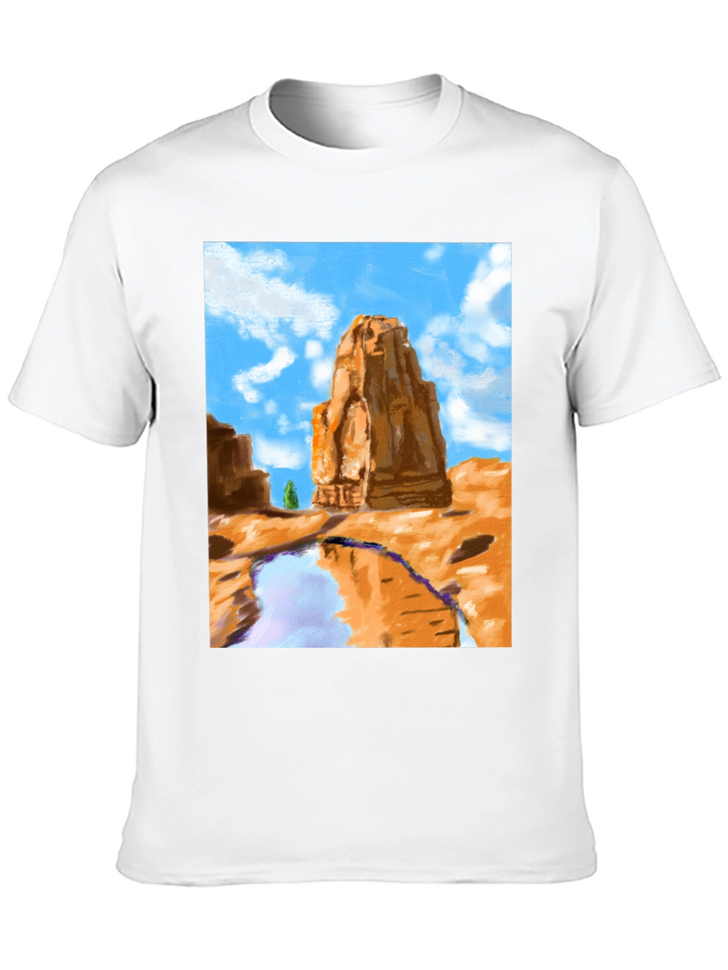 Scenic Desert Rock Tee