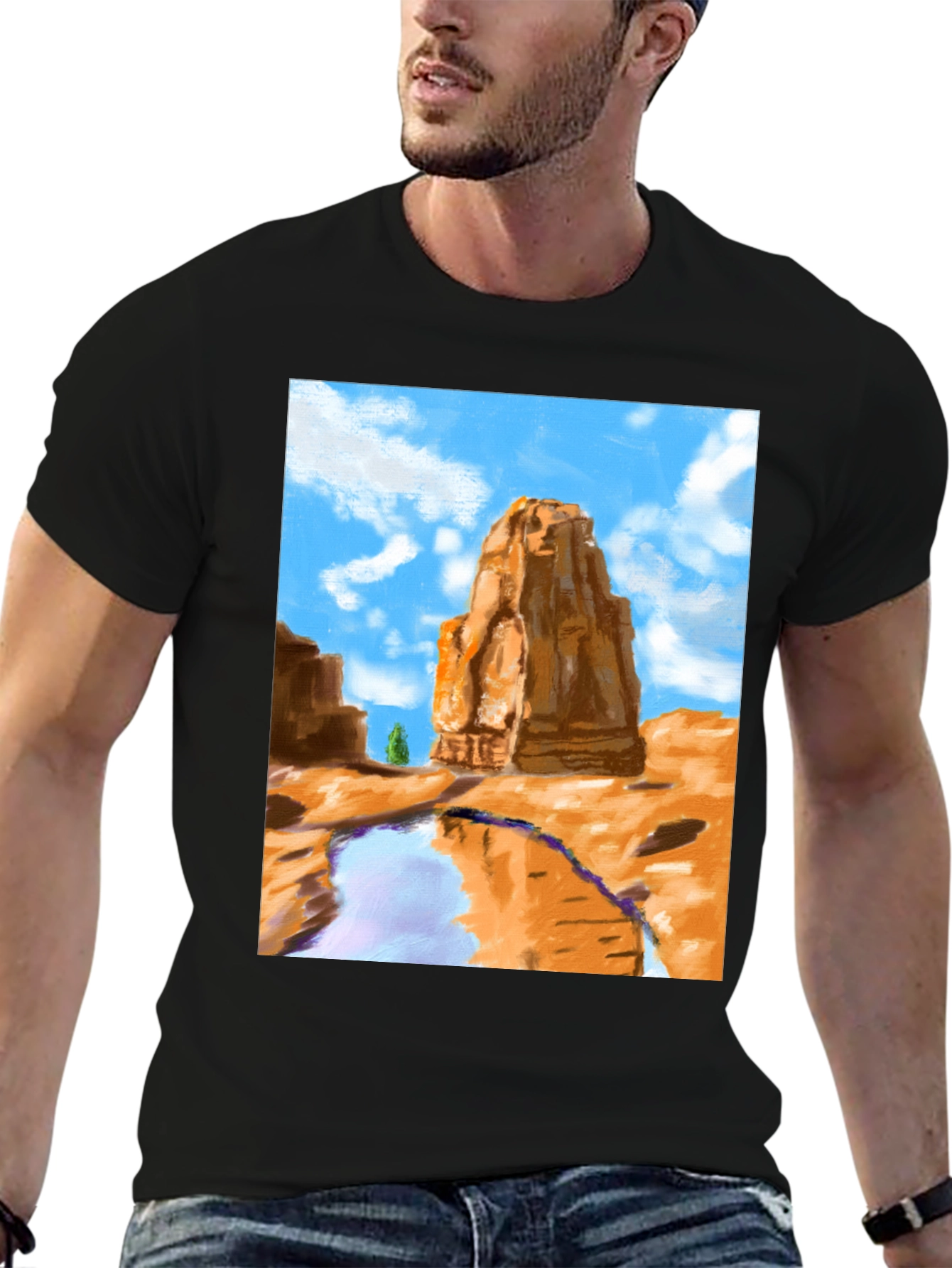 Scenic Desert Rock Tee
