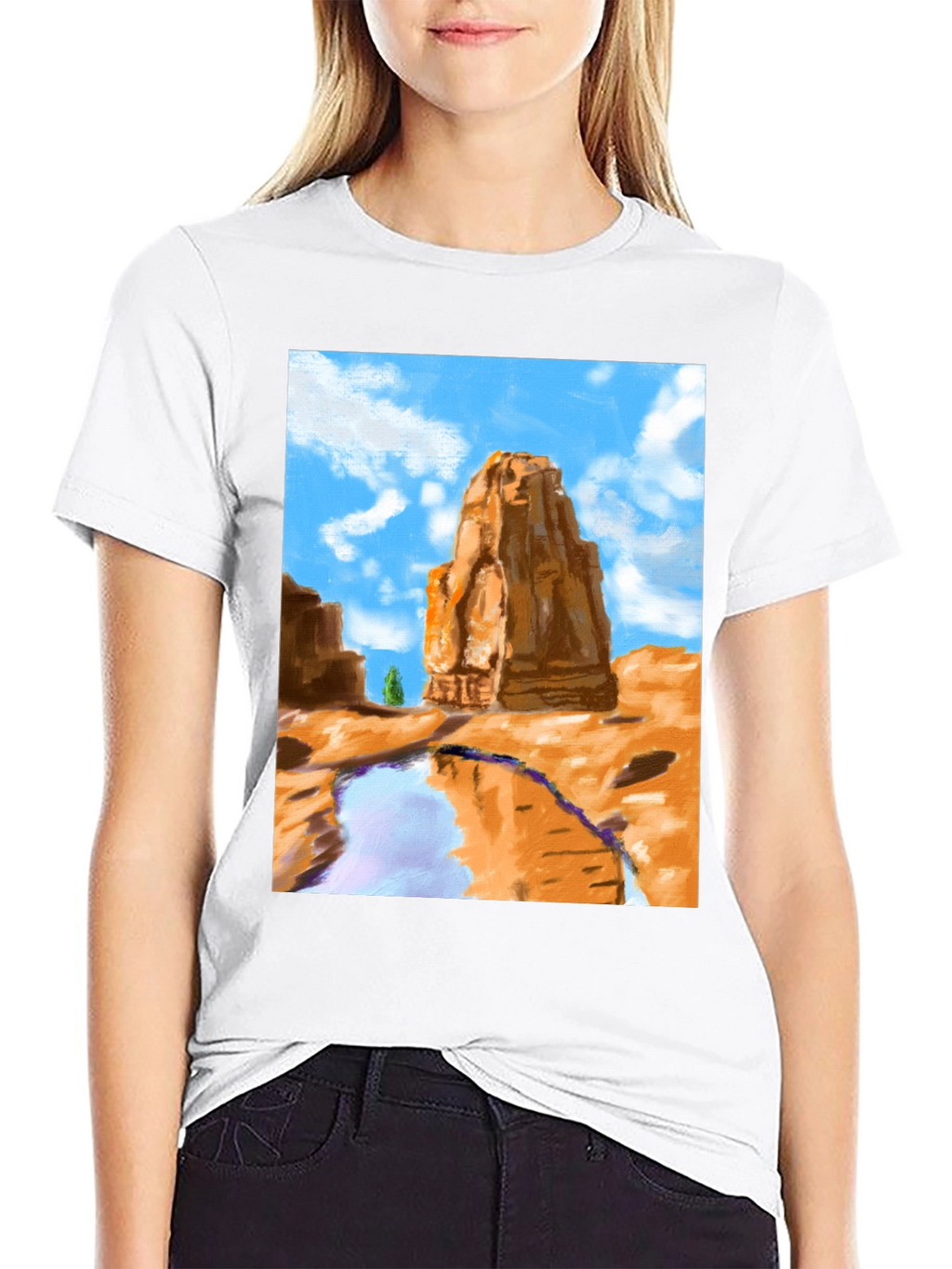 Scenic Desert Rock Tee