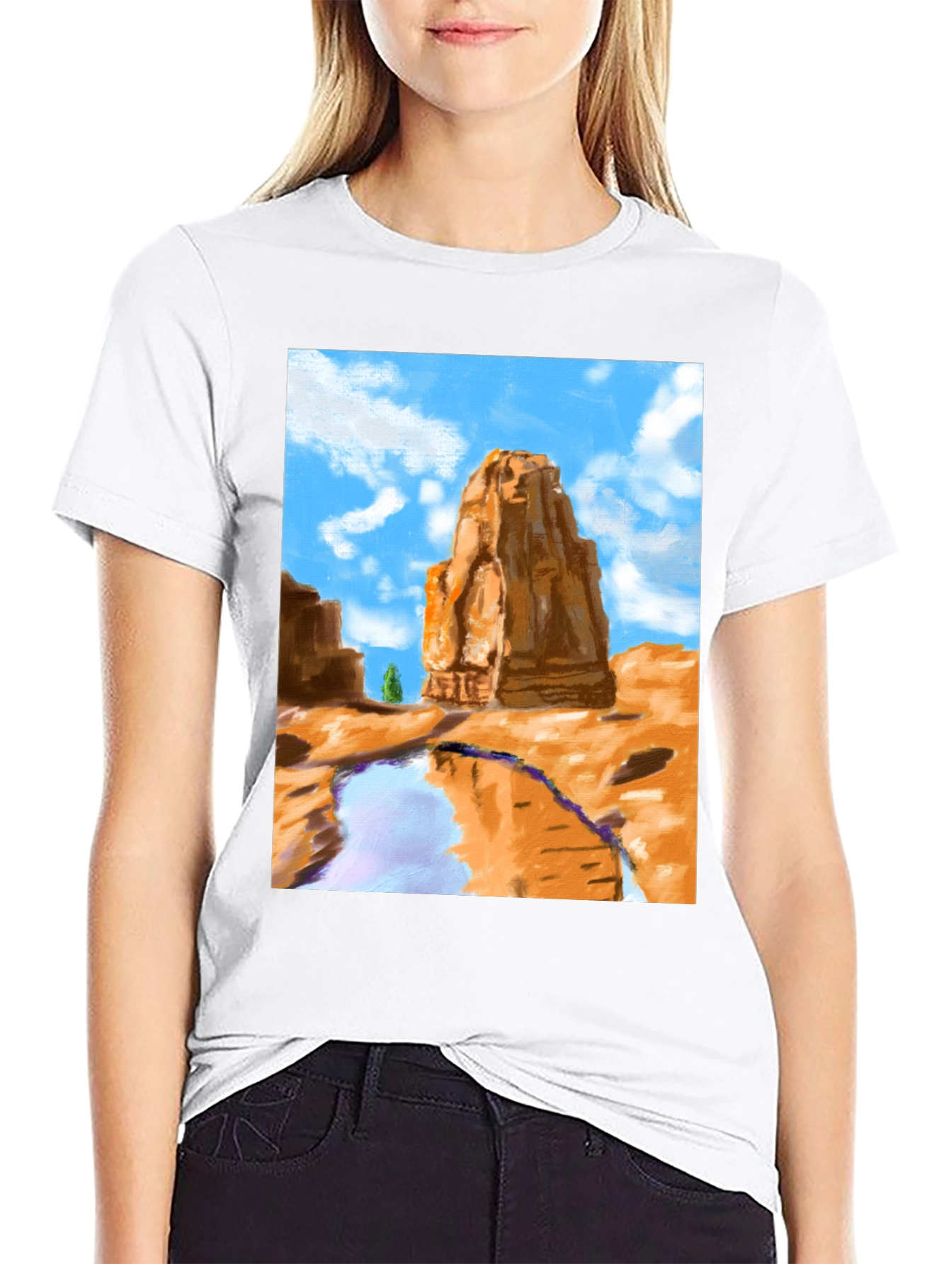Scenic Desert Rock Tee