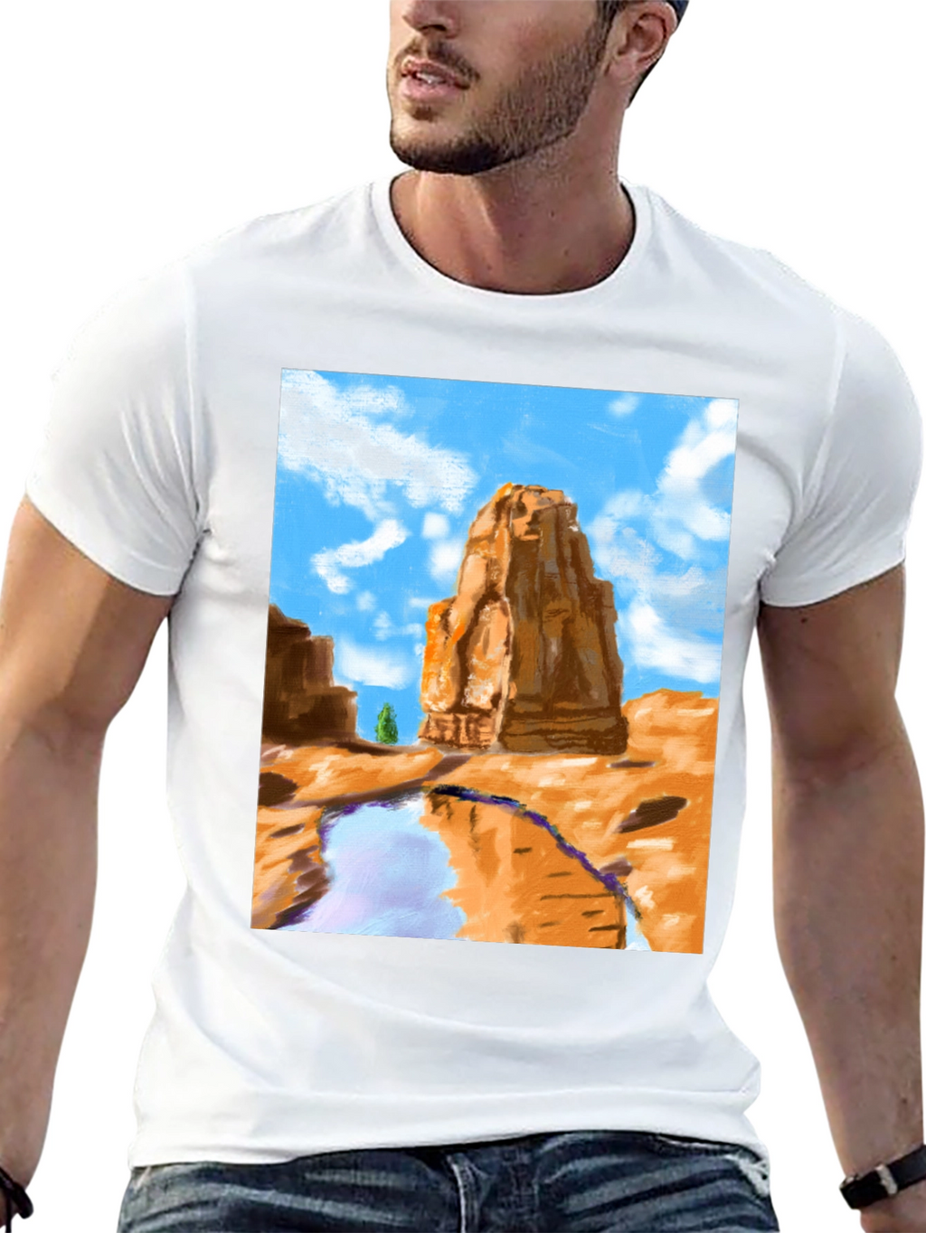 Scenic Desert Rock Tee