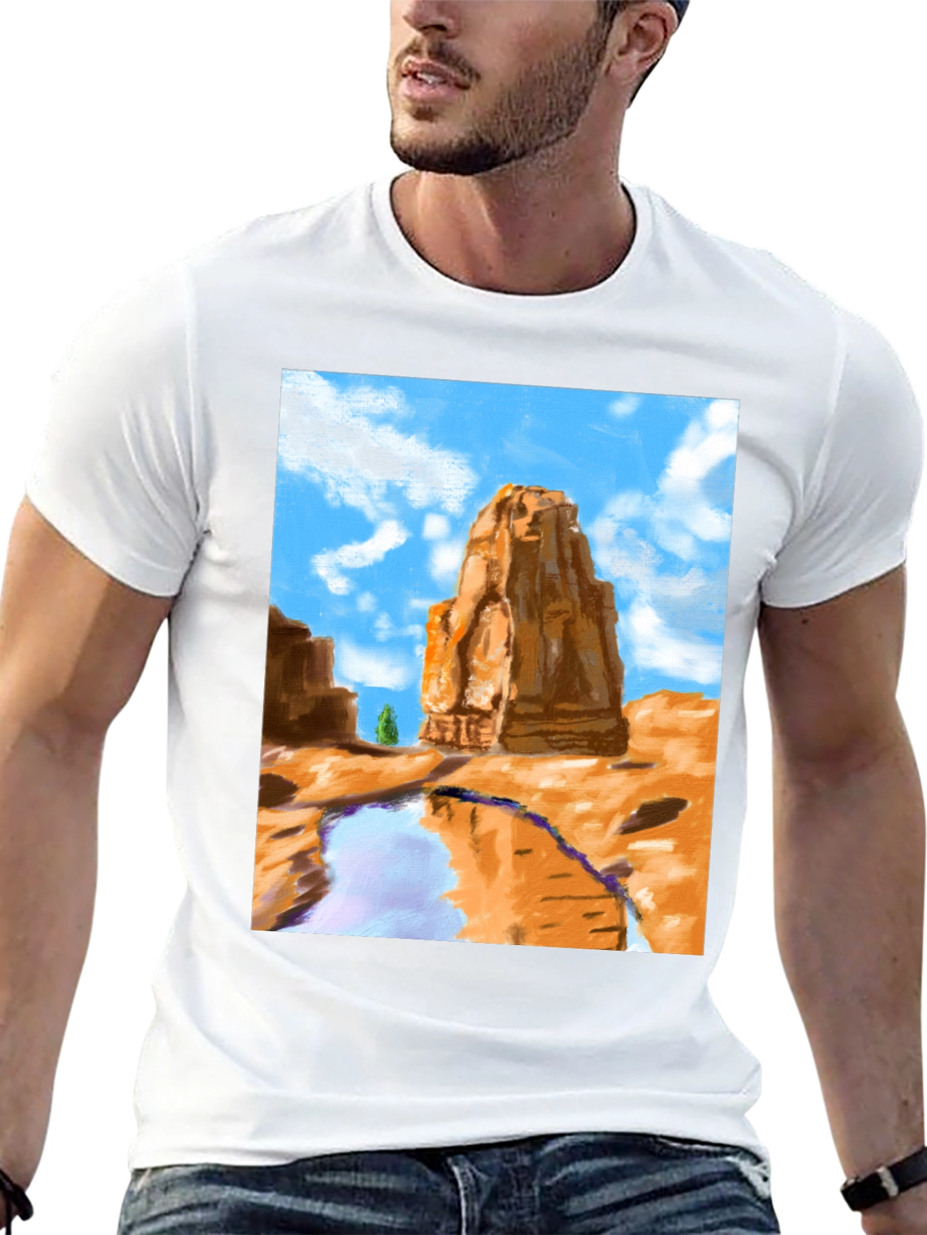 Scenic Desert Rock Tee
