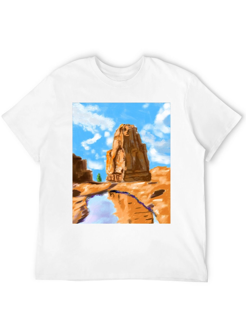 Scenic Desert Rock Tee