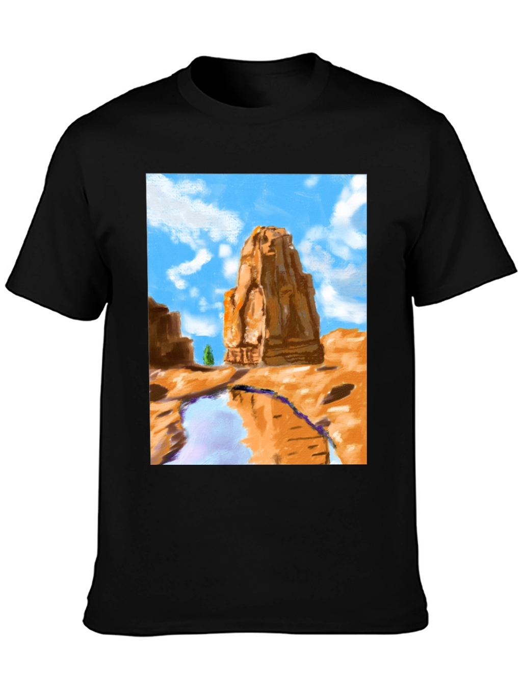 Scenic Desert Rock Tee