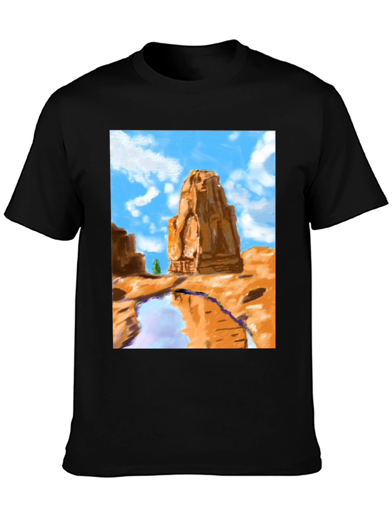 Scenic Desert Rock Tee