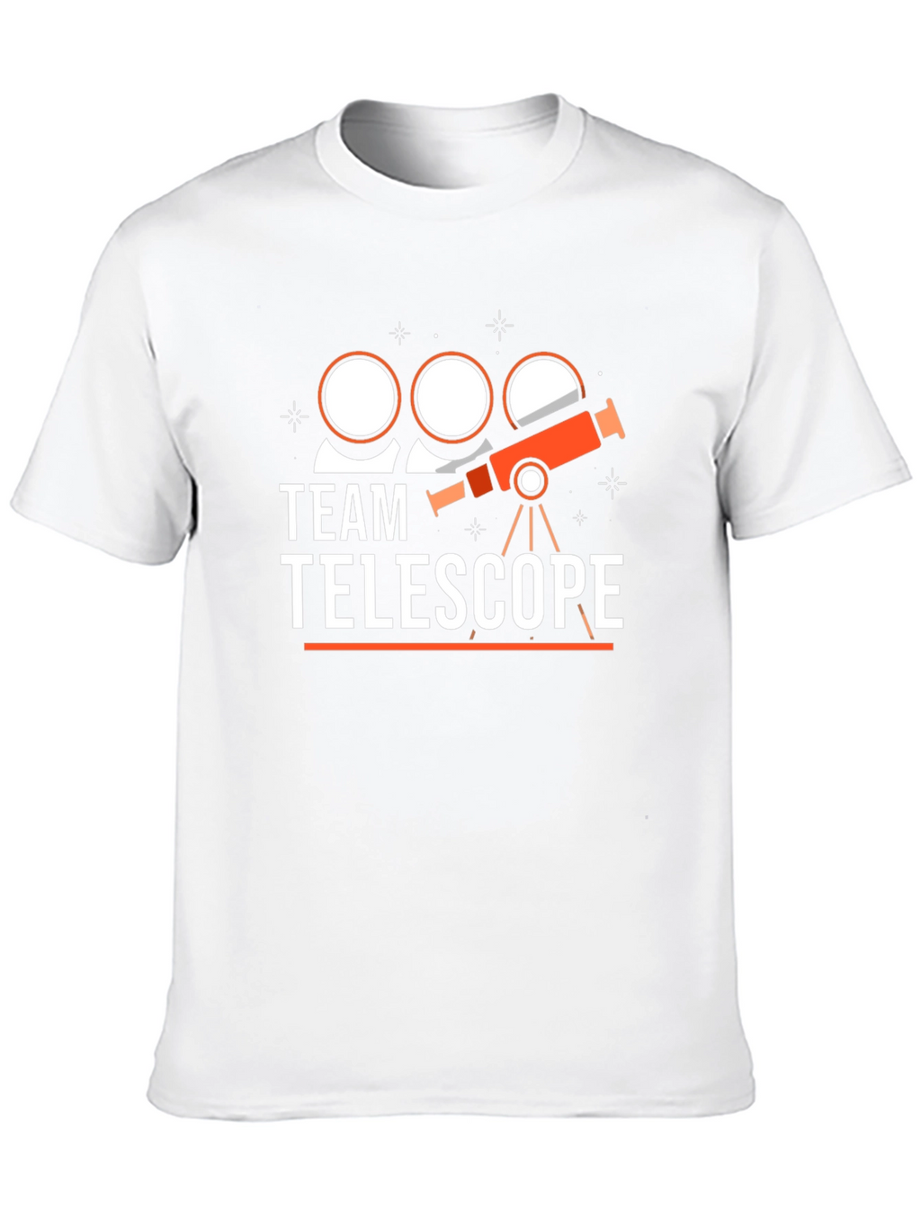 Team Telescope Graphic Tee - Astronomy Lovers T-Shirt