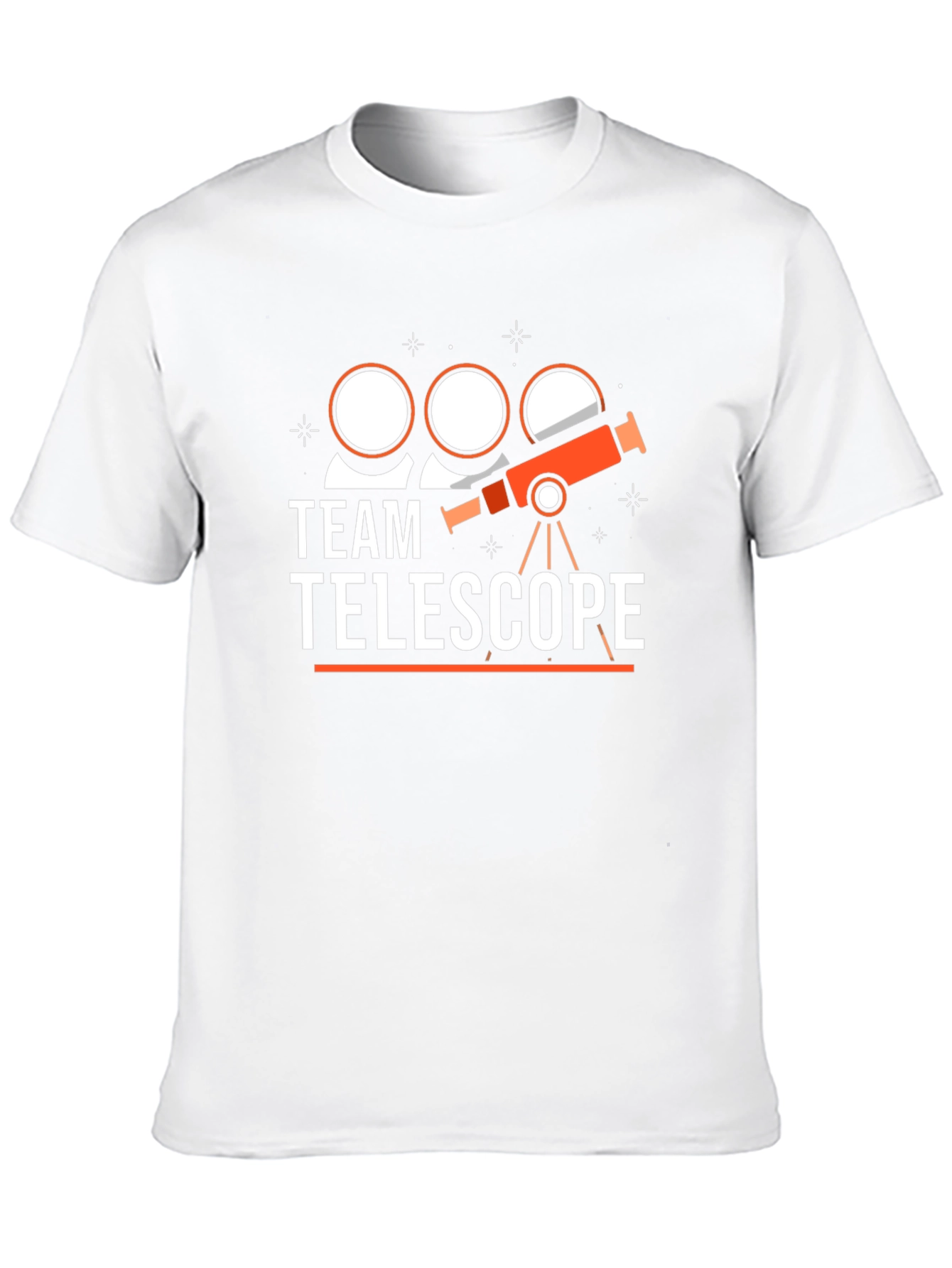 Team Telescope Graphic Tee - Astronomy Lovers T-Shirt