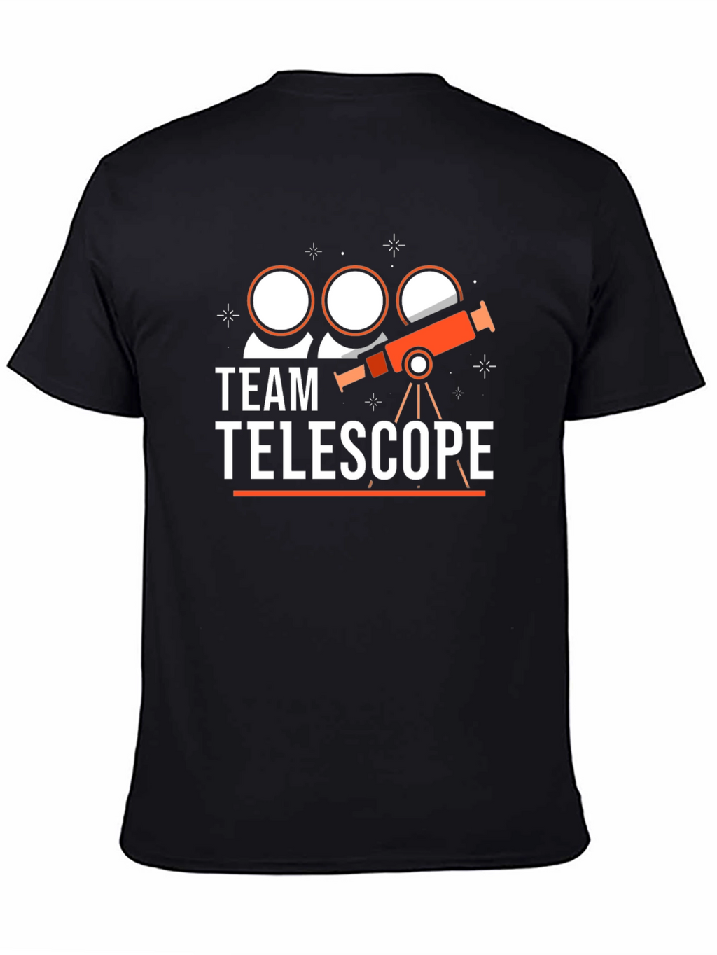 Team Telescope Graphic Tee - Astronomy Lovers T-Shirt