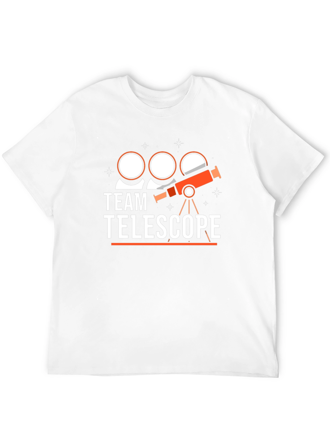 Team Telescope Graphic Tee - Astronomy Lovers T-Shirt
