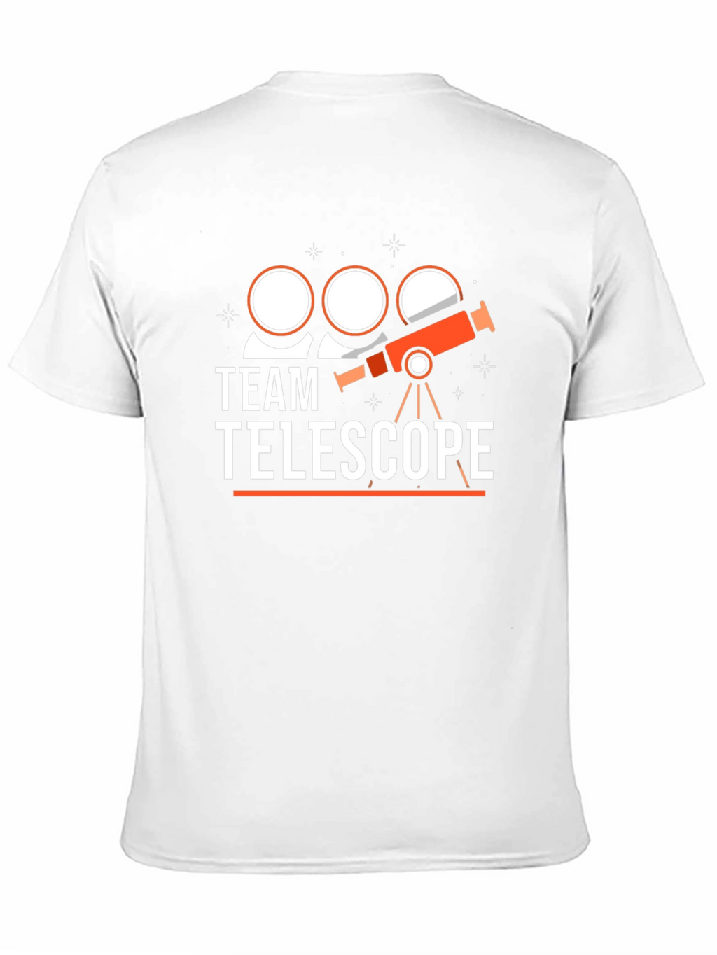 Team Telescope Graphic Tee - Astronomy Lovers T-Shirt