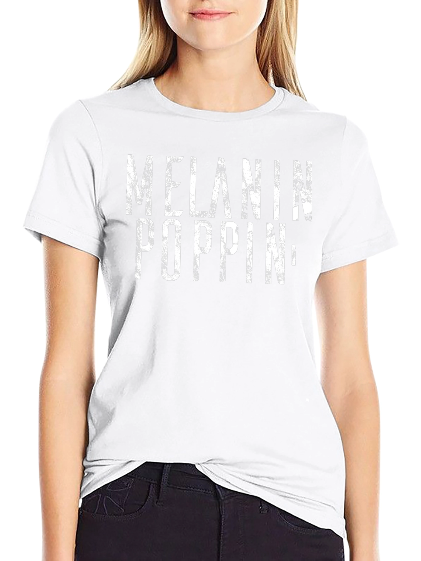 Melanin Poppin Graphic Tee - Stylish Unisex T-Shirt