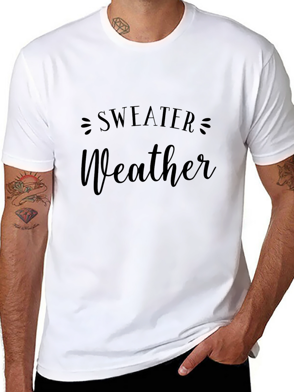 Sweater Weather Graphic T-Shirt